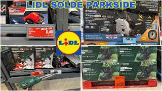 LIDL BRICOLAGE PARKSIDE  PARKSIDE PERFORMANCE  GRAND LIDL 77  SOLDE [upl. by Gaylor876]