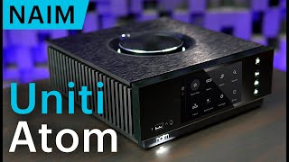 Naim Uniti Atom  compact network player with builtin amplifier [upl. by Binnings]