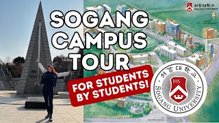 SOGANG Campus Tour for Prospective Students  KLEC Classrooms Free Gym Cafeteria Post Office [upl. by Dempstor]