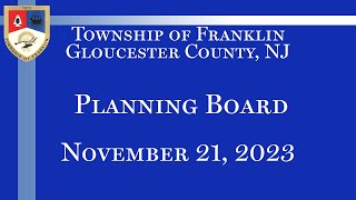 2023 Nov 21 Planning Board [upl. by Baer]