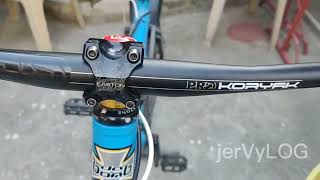 Shimano PRO Koryak enduroall mountain handle bar installed [upl. by Hellah]