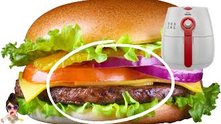 Como fritar hamburguer na air fryer BlogdaFA [upl. by Jem401]