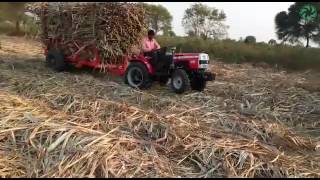 Heavy duty Tractor  VST Shakti MT 270 SS pulling 45 Tonnes Sugarcane Trolley HS ctor [upl. by Zetnwahs]