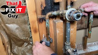 QUICK AND EASY WAY TO CAP OFF WATER LINES [upl. by Scoles195]