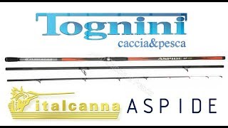 L ANGOLO DELLE ATTREZZATURE n19 ITALCANNA ASPIDE 150 spiegata da un rappresentante italcanna [upl. by Icul]