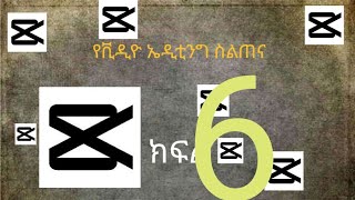 ክፍል 6፡ Audio 🔉 Edditing [upl. by Renferd]