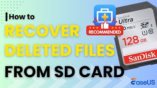 How to Recover Deleted Files from SD Card  Simple Guide [upl. by Rachael]