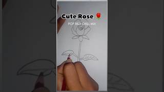 drawing flowerpot roseflower oldsong [upl. by Whalen747]