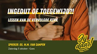 LIVE  Goes  Ingedut of toegewijd  Ds MM van Campen  5 oktober 2024 [upl. by Vandyke]