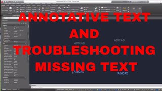 Annotative Text in AutoCAD [upl. by Hynes425]