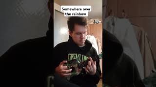 Kazoooooo kazoo ukulele ukulelecover somewhereovertherainbow music musician meme [upl. by Elenahc407]