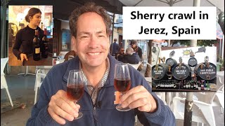 Culinary Adventure Sherry sampling at 3 great bars in Jerez Spain [upl. by Shipp]