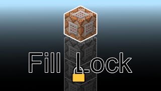 My Favorite Bedrock Command Fill Lock [upl. by Charlet]