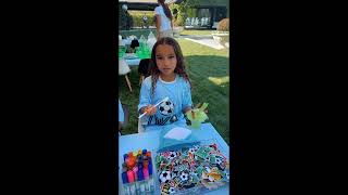 Inside Dream Kardashians Sporty 8th Birthday Party [upl. by Milone834]