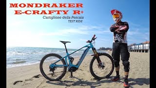 MONDRAKER ECRAFTY R 2018 Test Ride MTB EEnduro  CASTIGLIONE DELLA PESCAIA POV [upl. by Halpern]