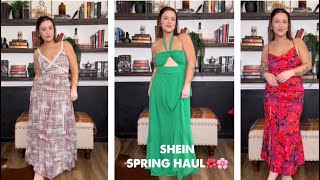 SPRING SHEIN HAUL Midsize Fashion 2024 [upl. by Christiansen]