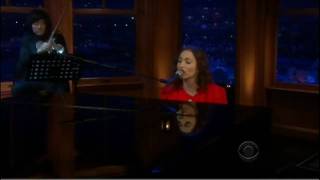 Regina Spektor  The Calculation Live on The Late Late Show [upl. by Oznole]