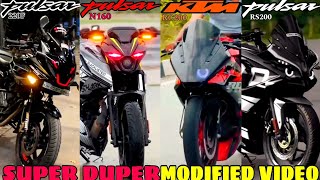 PULSAR 220 F💥PULSAR N160 KTM😱RC 200 pulsar rs200 [upl. by Gove696]