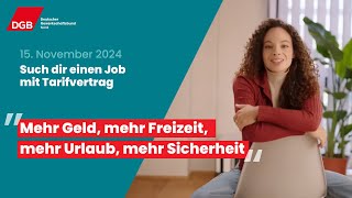 Such dir einen Job mit Tarifvertrag [upl. by Soll]