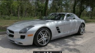 Test Drive The MercedesBenz SLS AMG w In Depth Review [upl. by Thant]