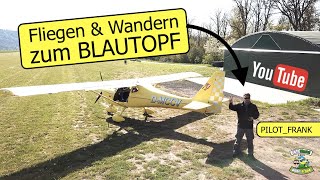 Ultraleichtflugzeug  Fliegen und Wandern [upl. by Enoob]