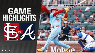 Cardinals vs Braves Game 2 Highlights 72024  MLB Highlights [upl. by East]