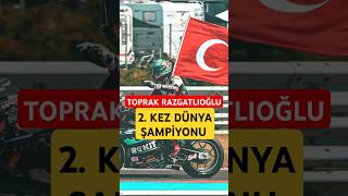 Toprak Razgatlıoğlu 2 kez Dünya Superbike şampiyonu [upl. by Dinsmore]