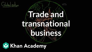 Globalization trade and transnational corporations  Society and Culture  MCAT  Khan Academy [upl. by Aysab]