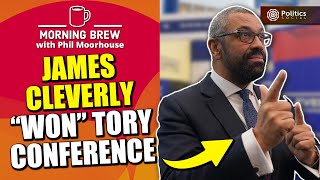 Is Cleverly Favourite for Tory Leader  Morning Brew with Phil Moorhouse [upl. by Nomit]