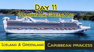 Caribbean Princess Iceland and Greenland cruise last port day Nanortalik [upl. by Aelem191]