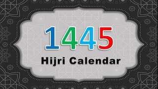 Hijri date today  Hijri calendar 1445 [upl. by Berthold981]