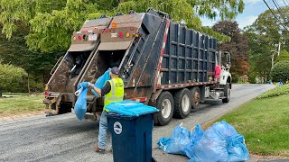 Casella’s Waste Garbage Trucks Of Shrewsbury [upl. by Neerol]