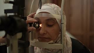 SJEHG Laser and Avastin treatment in Gaza [upl. by Reyem]