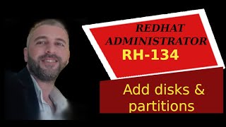 linux system administration RHCSA 8 ADVANCED  FDISK COMMEND  شرح تقسيم وحدة التخزين [upl. by Nylesor]