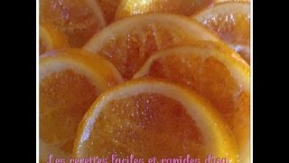 Recette dorange confit facile [upl. by Nodlehs39]