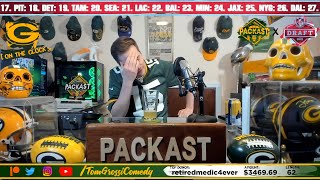 A Packers Fan Live Reaction to Drafting Lukas Van Ness [upl. by Iaverne]