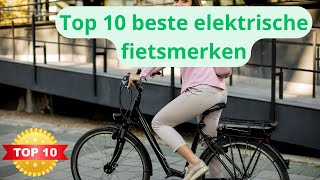 Dit zijn de Top 10 Beste Elektrische Fietsmerken van 2024 [upl. by Amata]