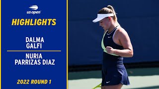 ElenaGabriela Ruse vs Dalma Galfi Highlights  2023 US Open Qualifying Round 2 [upl. by Valery]