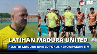 Paulo Meneses • Latihan Madura United • Fokus Kekompakan Tim  Berita Bola [upl. by Homere]