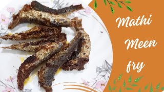 Mathi Meen Fry recipe  Fish fry recipe  Simple and tasty fish fry recipe [upl. by Hendrik]