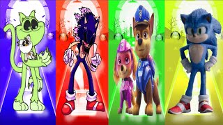 GameToons vs Sonic Exe vs paw Patrol vs Sonic 21 [upl. by Callas]