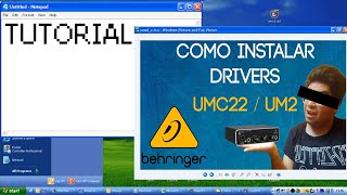 DRIVERS para BEHRINGER UMC22  UM2 [upl. by Perry126]