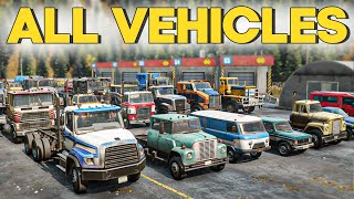 SnowRunner All Vehicles Showcase  Gameplay with OverView [upl. by Jaymee]