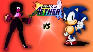 Garnet vs Sonic [upl. by Leakcim]