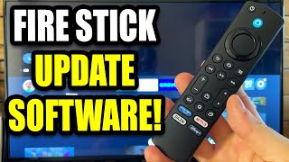 Fire Stick How to Update SoftwareFirmware amp Fix Issues [upl. by Meisel]