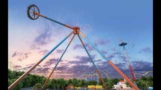 CraZanity el péndulo más alto del mundo llega a Six Flags México en 2020 [upl. by Ramoj]