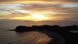 Koh Lanta 🇹🇭  Sunset drone footage [upl. by Nilpik]