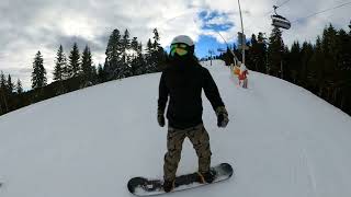 Snowboarding in Borovets 4K [upl. by Cykana]