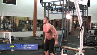 CrossTraining Workout BODYWEIGHT BLAST [upl. by Natsreik]