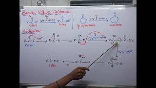 BaeyerVilliger Oxidation  reaction with mechanism [upl. by Hibben258]